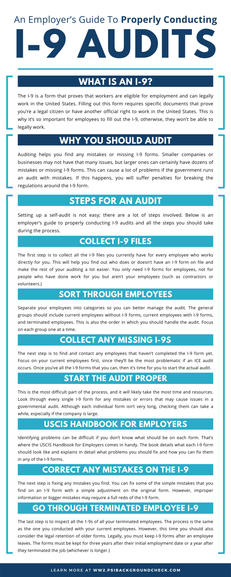 An Employer’s Guide To Properly Conducting I-9 Audits