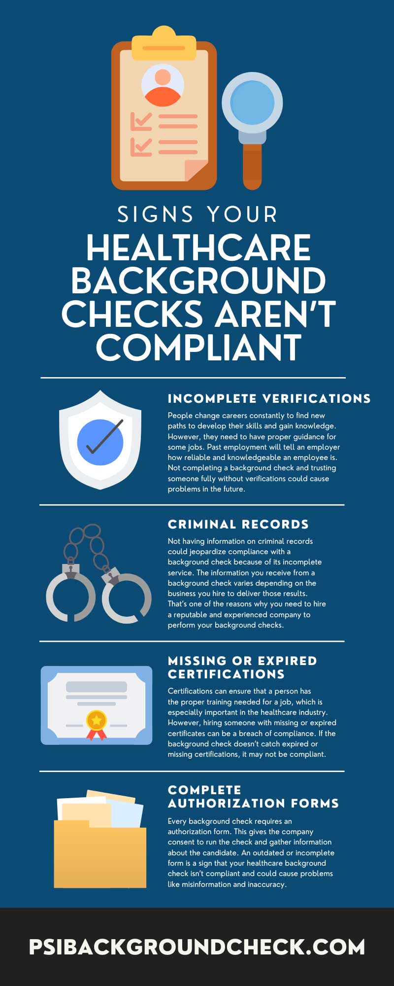 7 Signs Your Healthcare Background Checks Aren’t Compliant