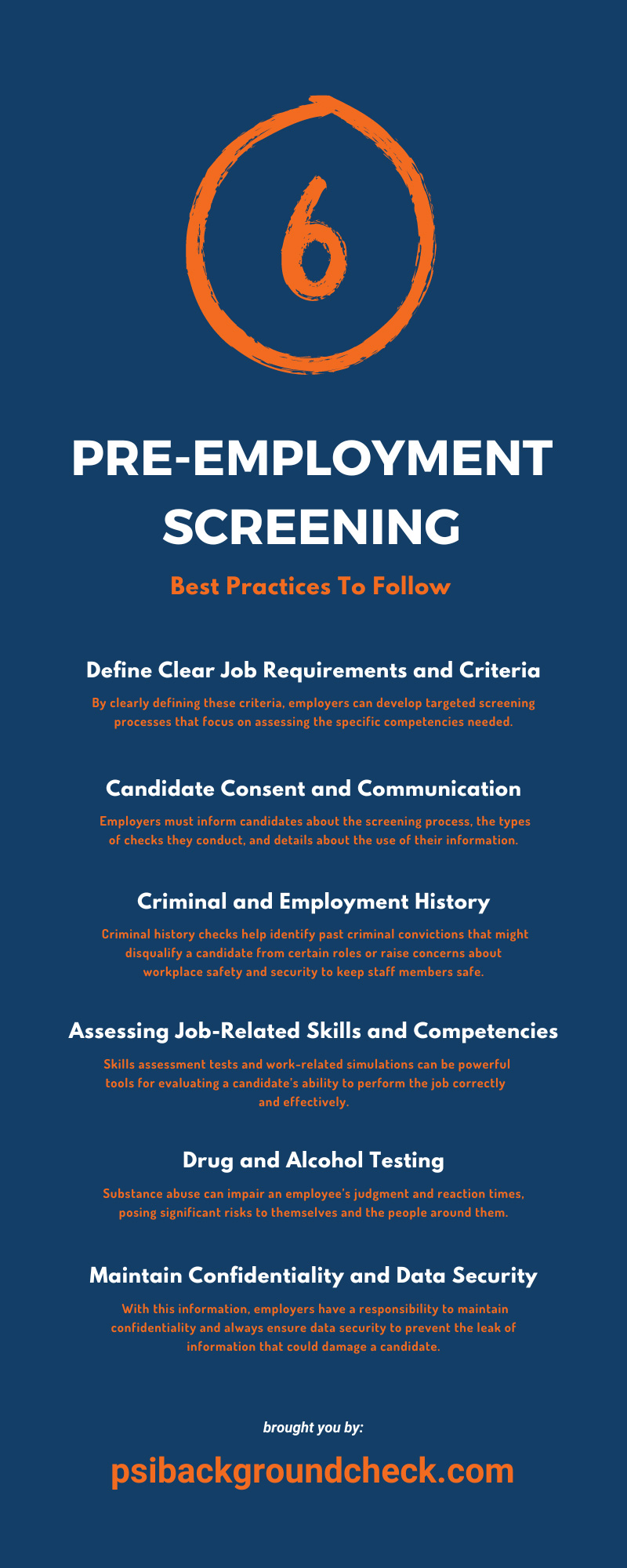 6 Pre-Employment Screening Best Practices To Follow